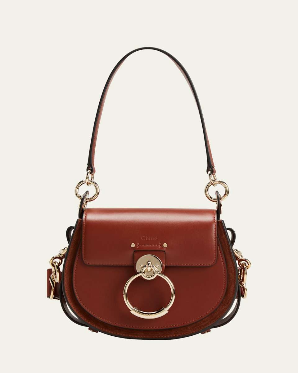 Tess Small Crossbody Bag in Leather